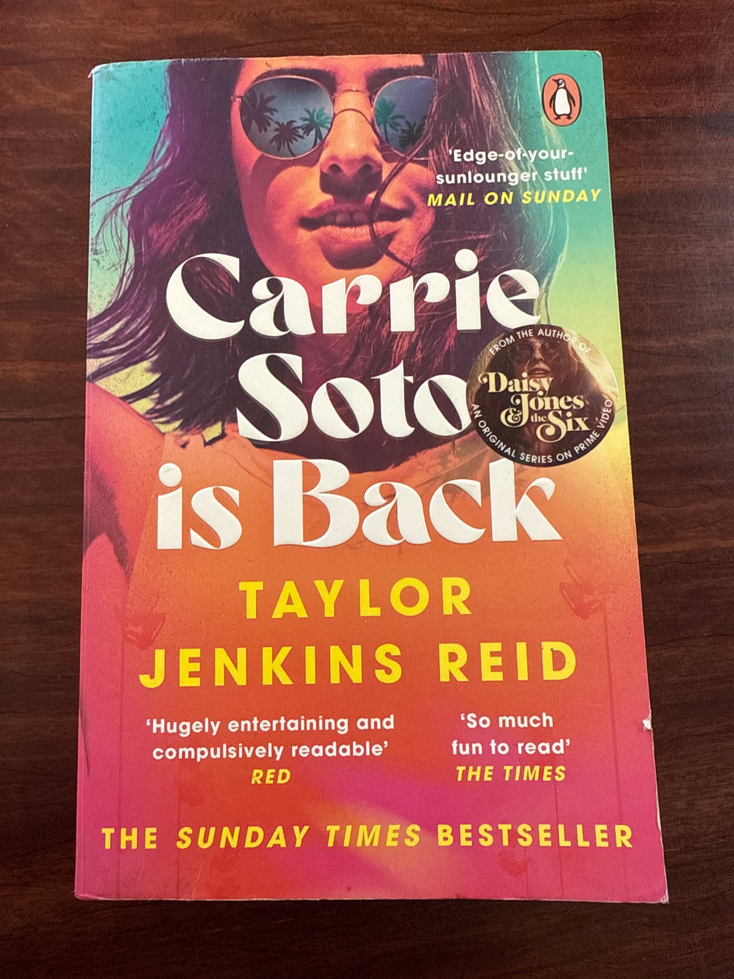 Taylor Jenkins Reid Carrie Soto Is Back front cover