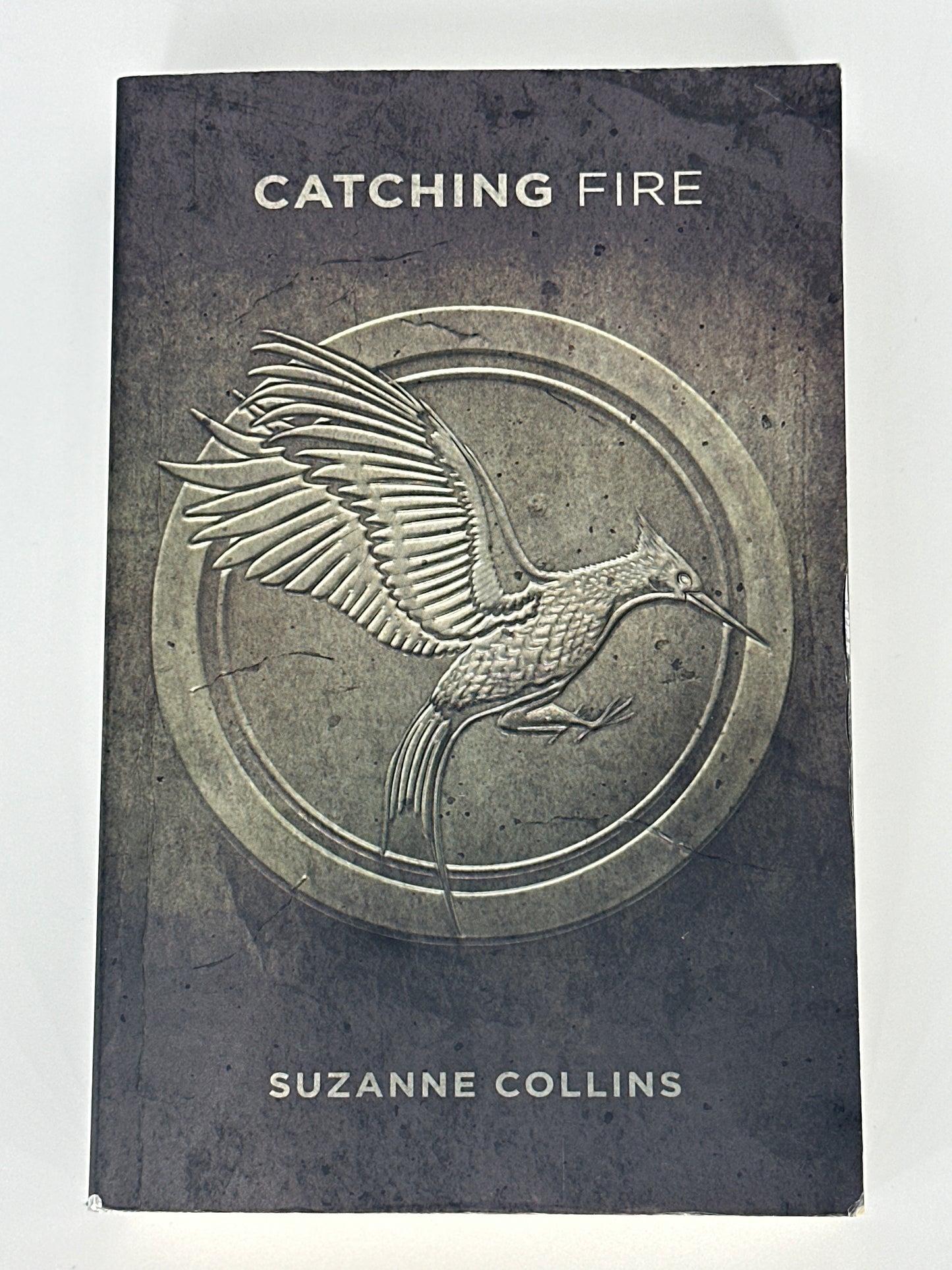 Suzanne Collins Catching Fire front cover image