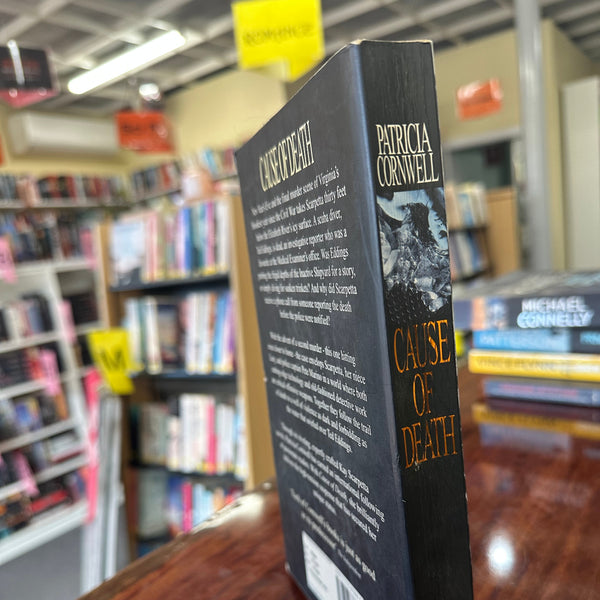 Patricia Cornwell Cause of Death back cover