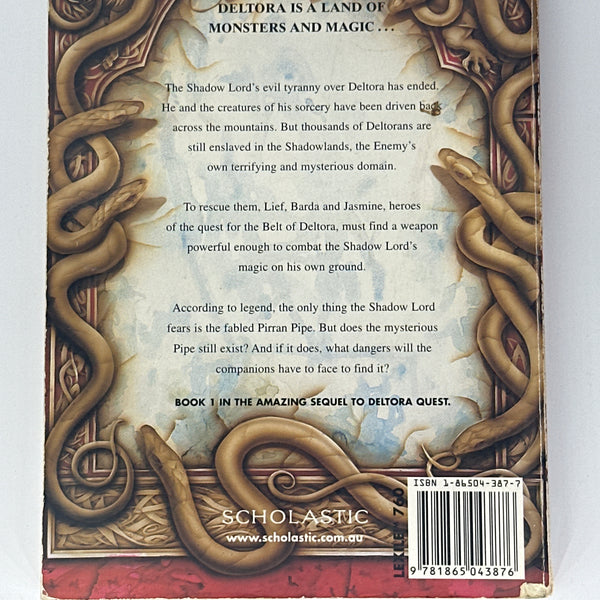 Emily Rodda Cavern of Fear back cover image