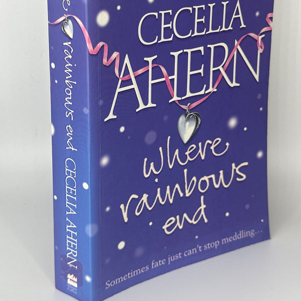 Cecelia Ahern Where Rainbows End actual spine used books