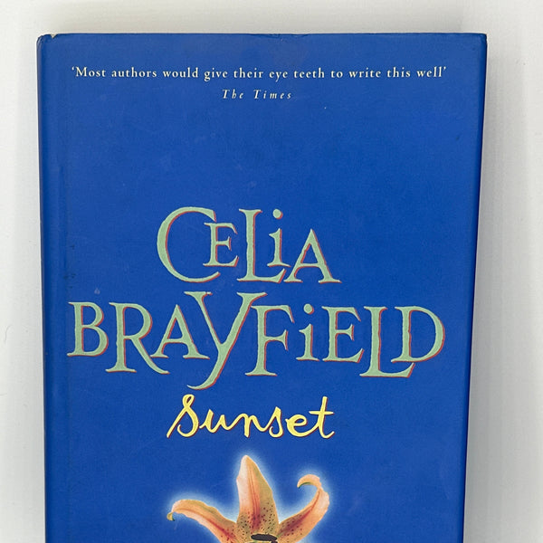 Celia Brayfield Sunset Actual Front Cover used books