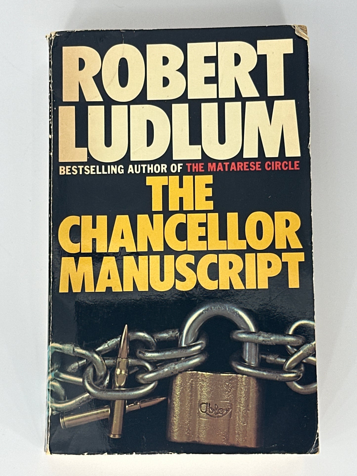 Robert Ludlum The Chancellor Manuscript front cover image