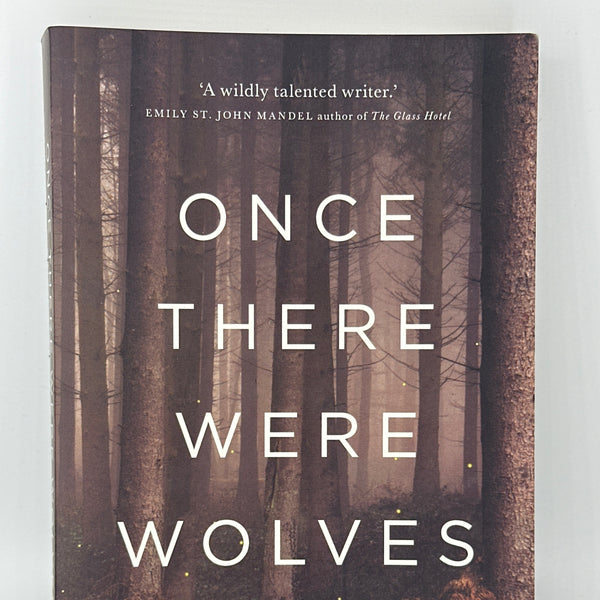 Charlotte McConaghy Once There Were Wolves actual front cover used books