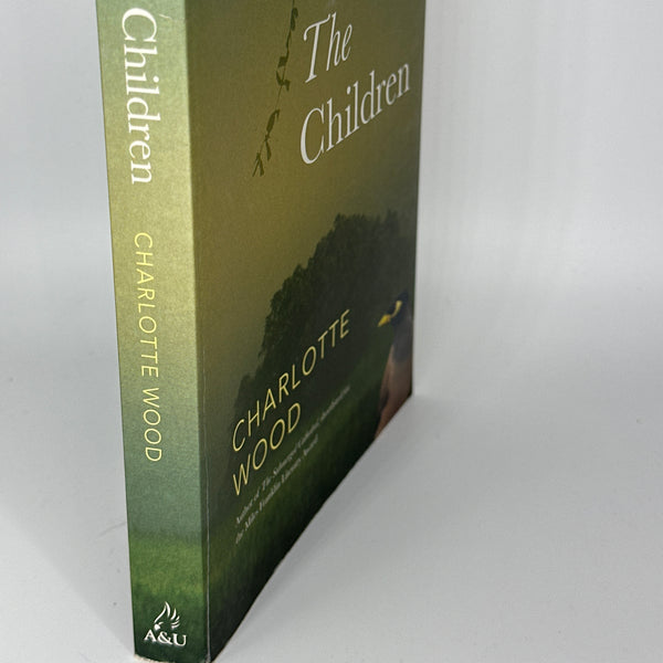 Charlotte Wood The Children actual spine imageCharlotte Wood The Children actual back cover used books