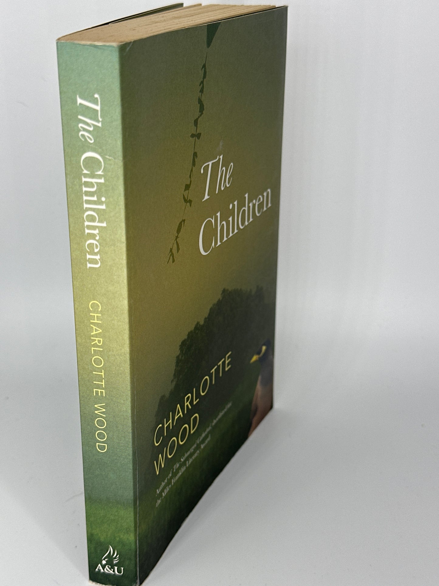 Charlotte Wood The Children actual spine imageCharlotte Wood The Children actual back cover used books