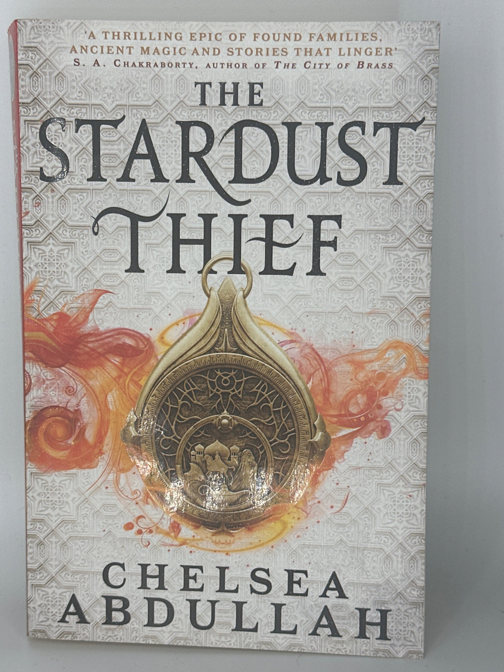 Chelsea Abdullah The Stardust Thief actual front cover used books