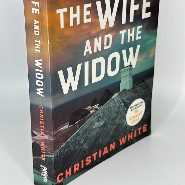 Christian White The Wife and the Widow actual spine used books