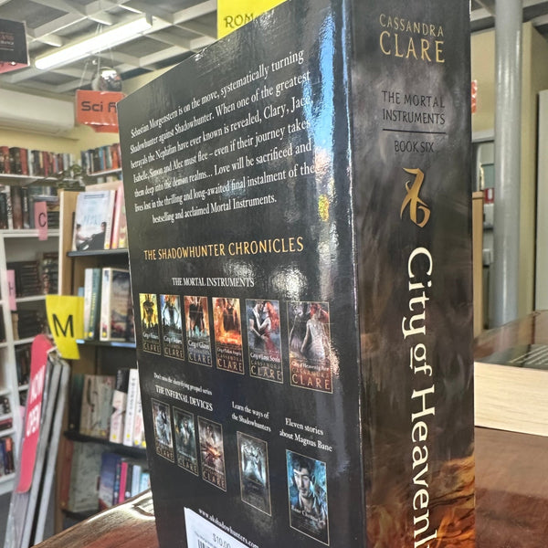 Cassandra Clare City of Heavenly Fire back cover