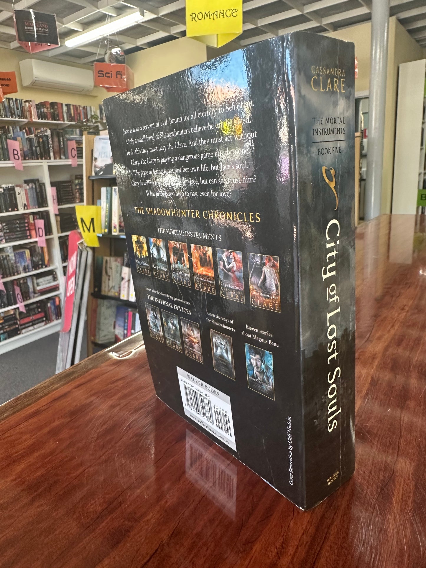 Cassandra Clare City of Lost Souls back cover