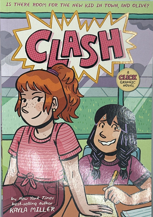 Kayla Miller Clash (A Click Graphic Novel, 4) front cover used books