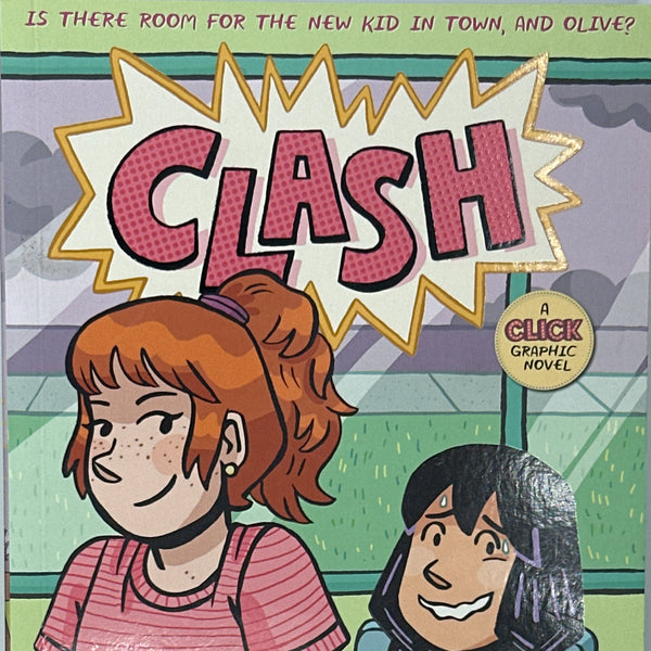 Kayla Miller Clash (A Click Graphic Novel, 4) front cover used books