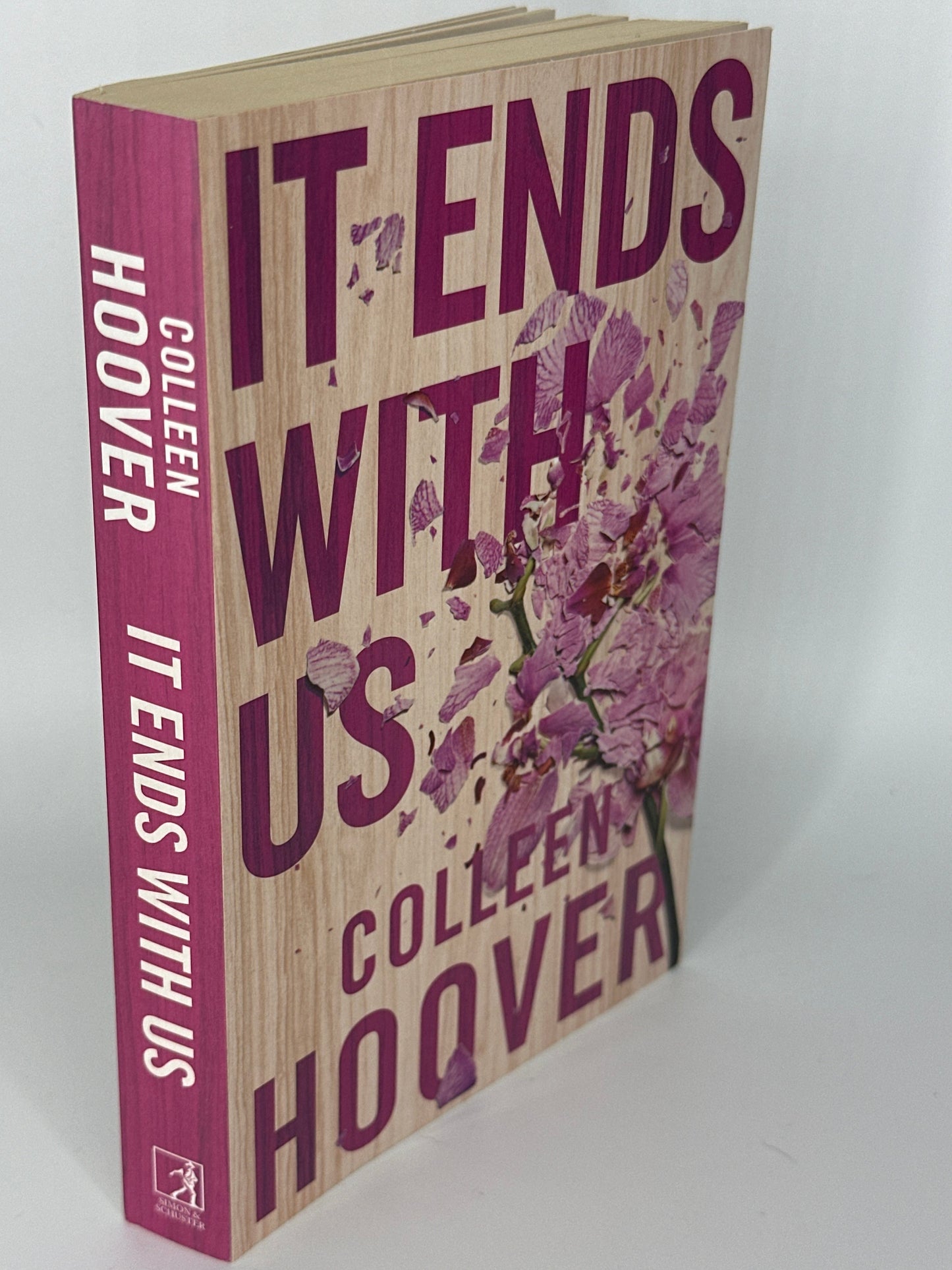 Colleen Hoover It Ends With Us actual spine used books