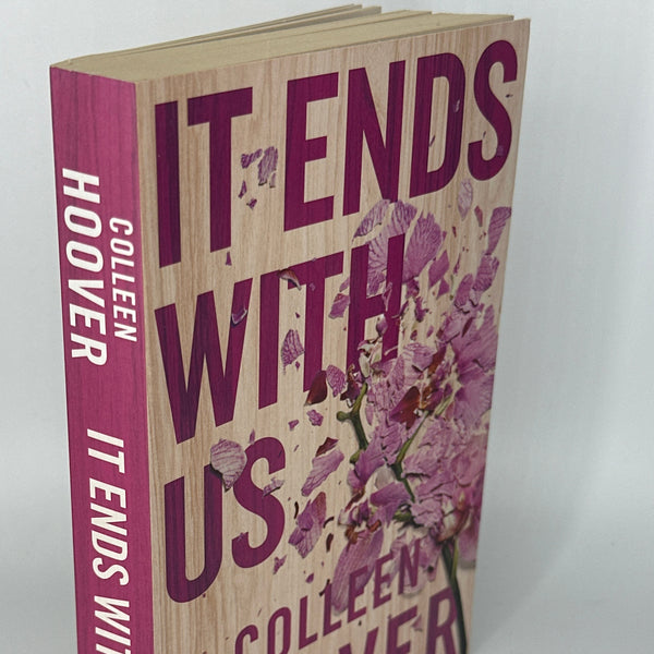 Colleen Hoover It Ends With Us actual spine used books