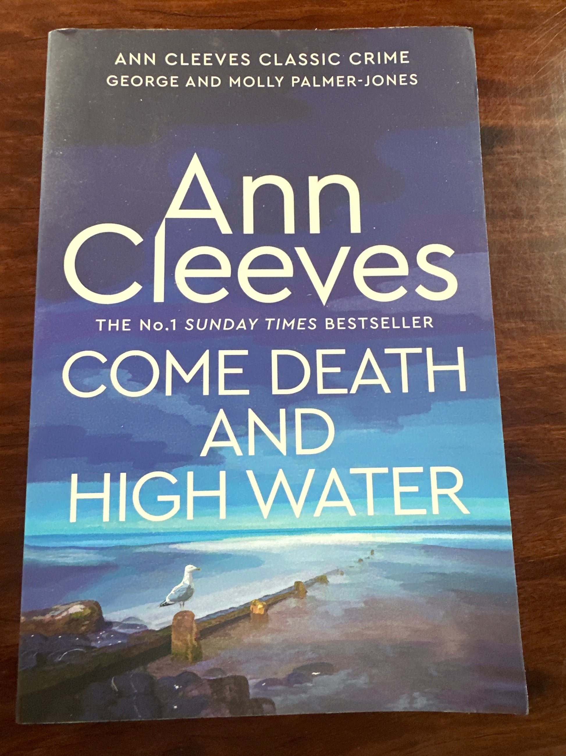 Ann Cleeves Come Death and High Water front cover