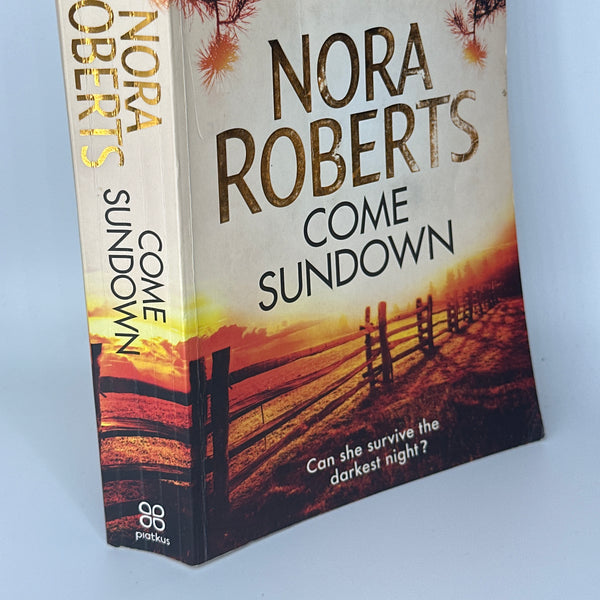 Nora Roberts Come Sundown cover used books