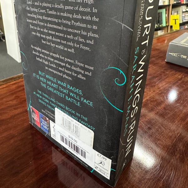 Sarah J Maas Court of Wings & Ruin back cover