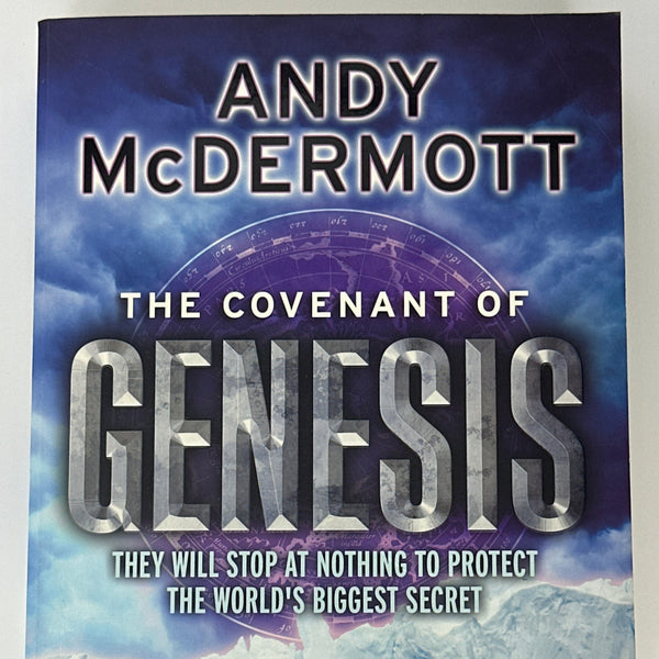 Andy McDermott The Covenant of Genesis front cover image