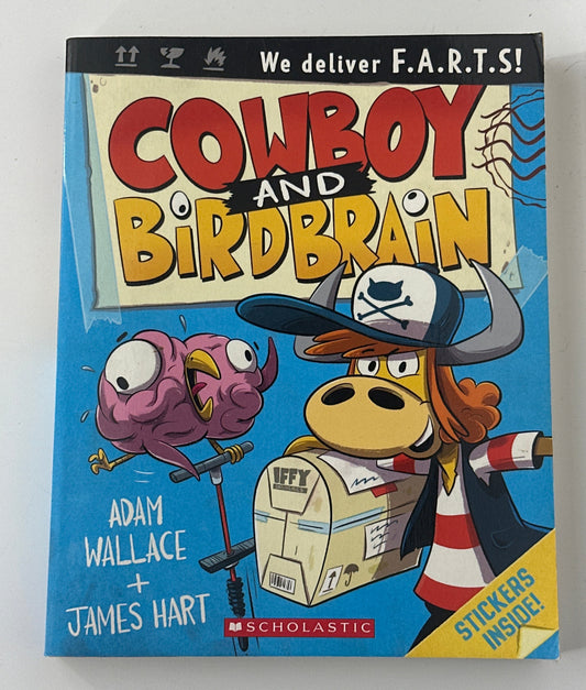 Cowboy and Birdbrain by Andy Wallace and James Hart front cover used books