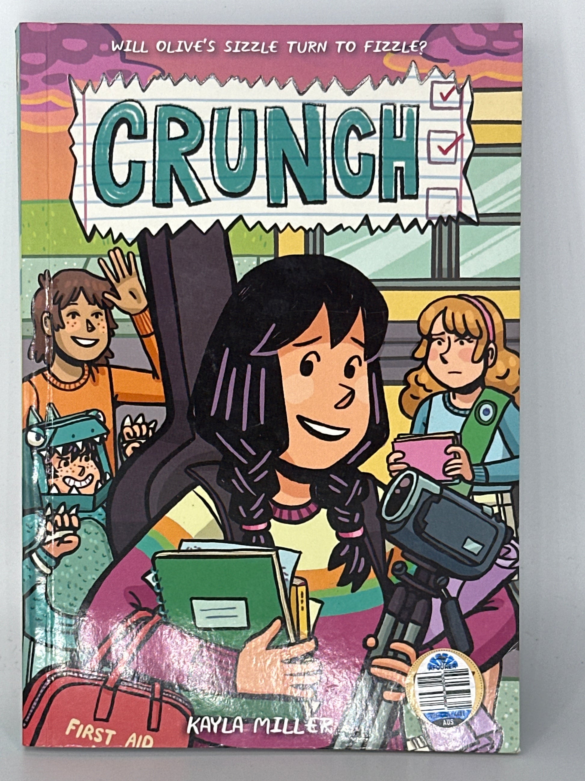 Kayla Miller Crunch front cover used books