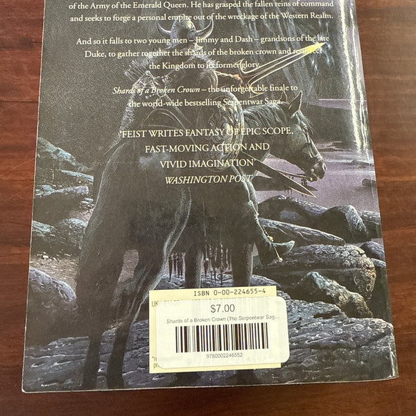 Shards of a Broken Crown (The Serpentwar Saga #4)