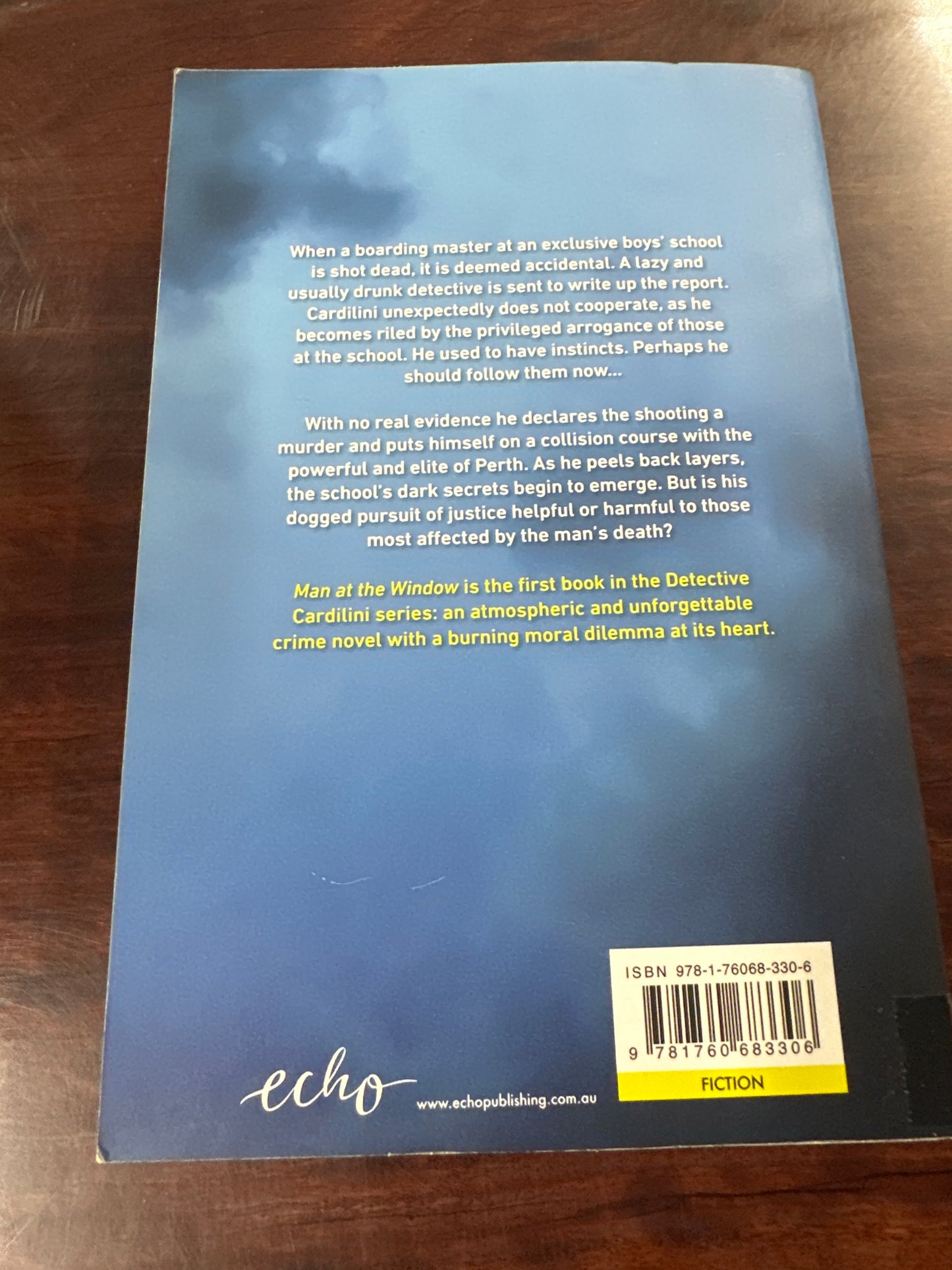 Man At The Window (Detective Cardilini #1)