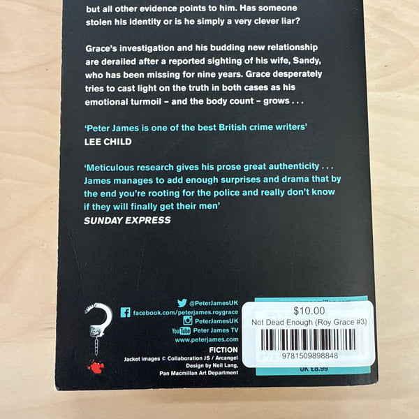 Not Dead Enough (Roy Grace #3)