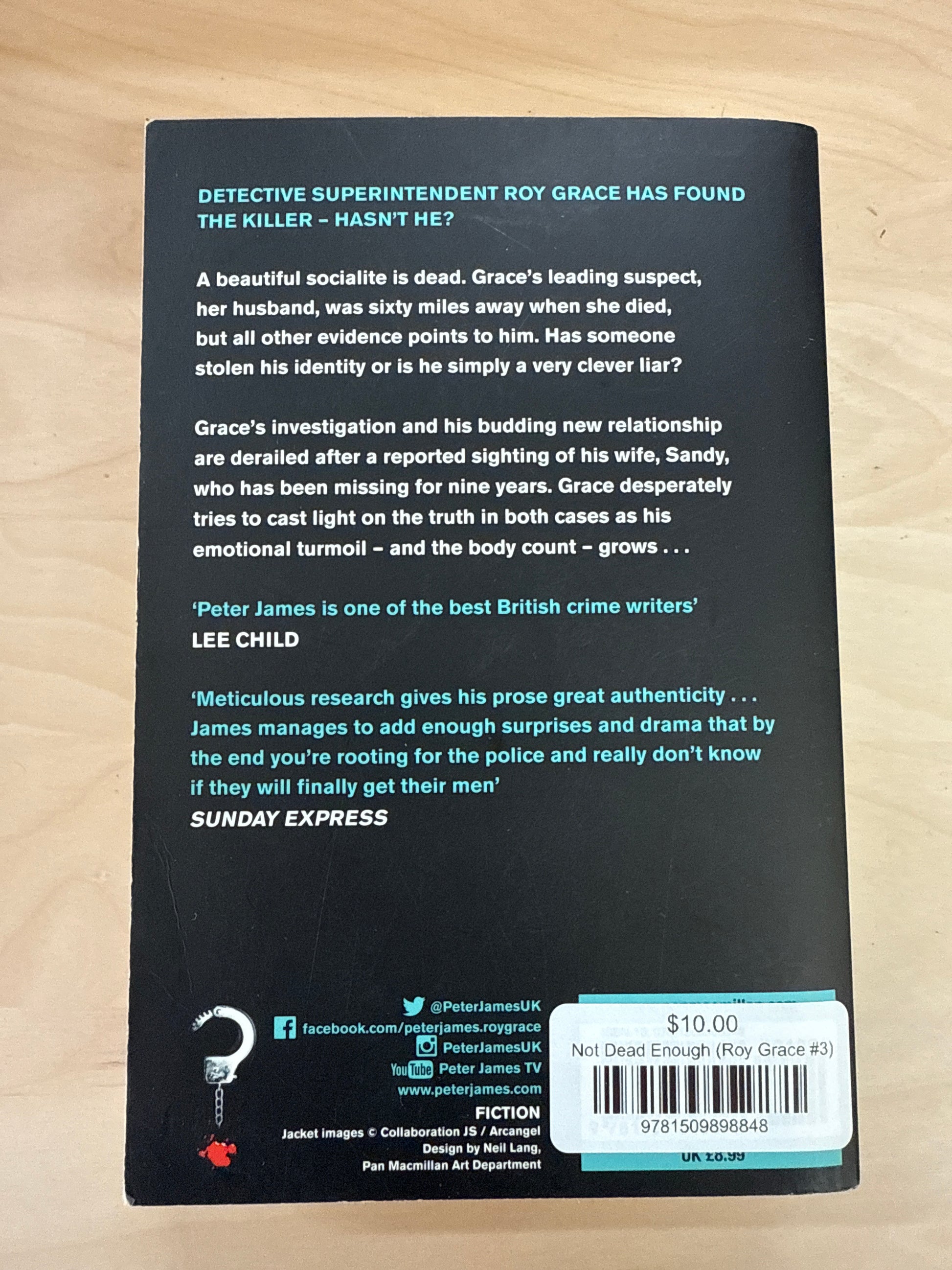 Not Dead Enough (Roy Grace #3)