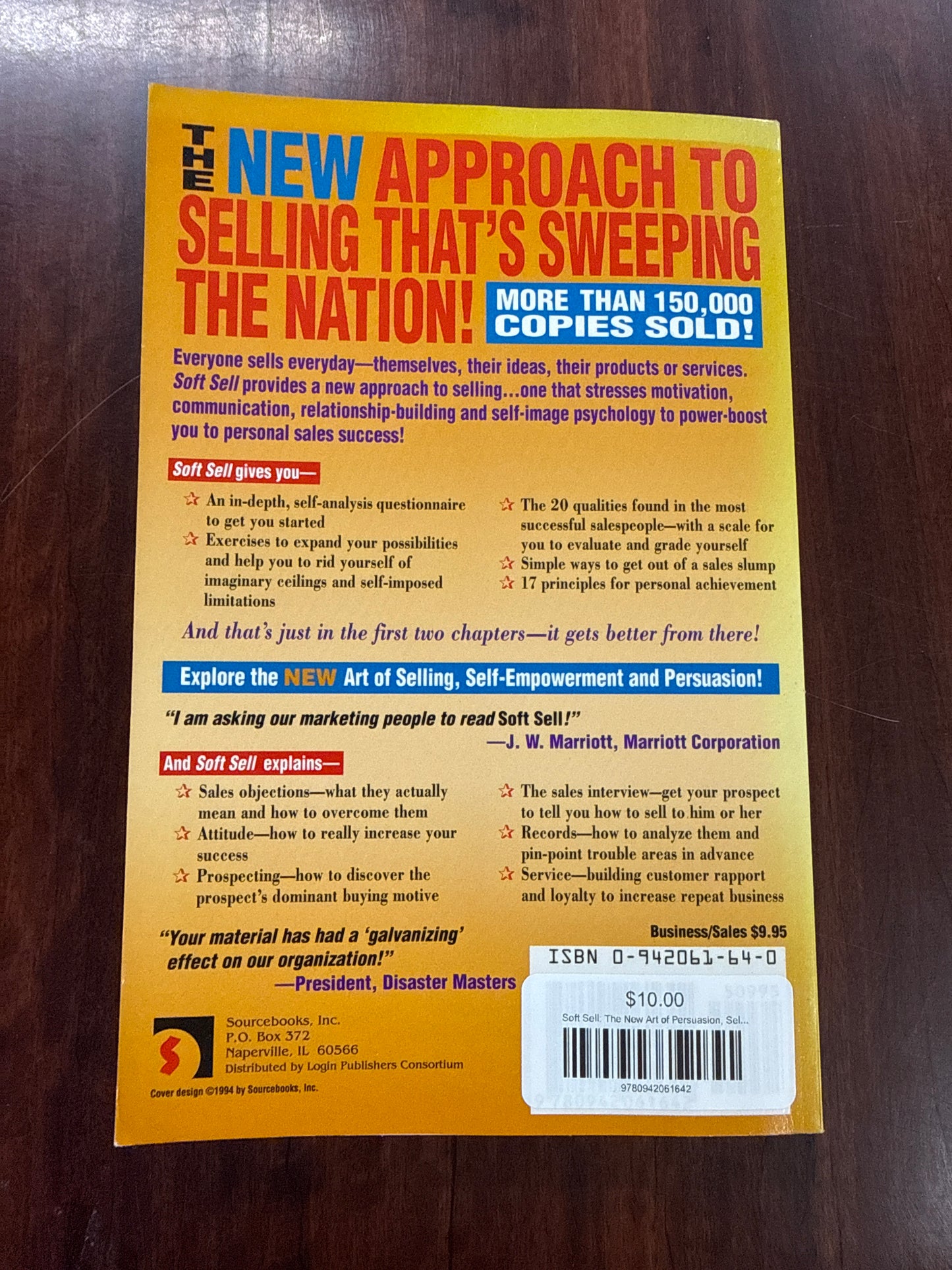 Soft Sell: The New Art of Persuasion, Self-Empowerment, and Relationships
