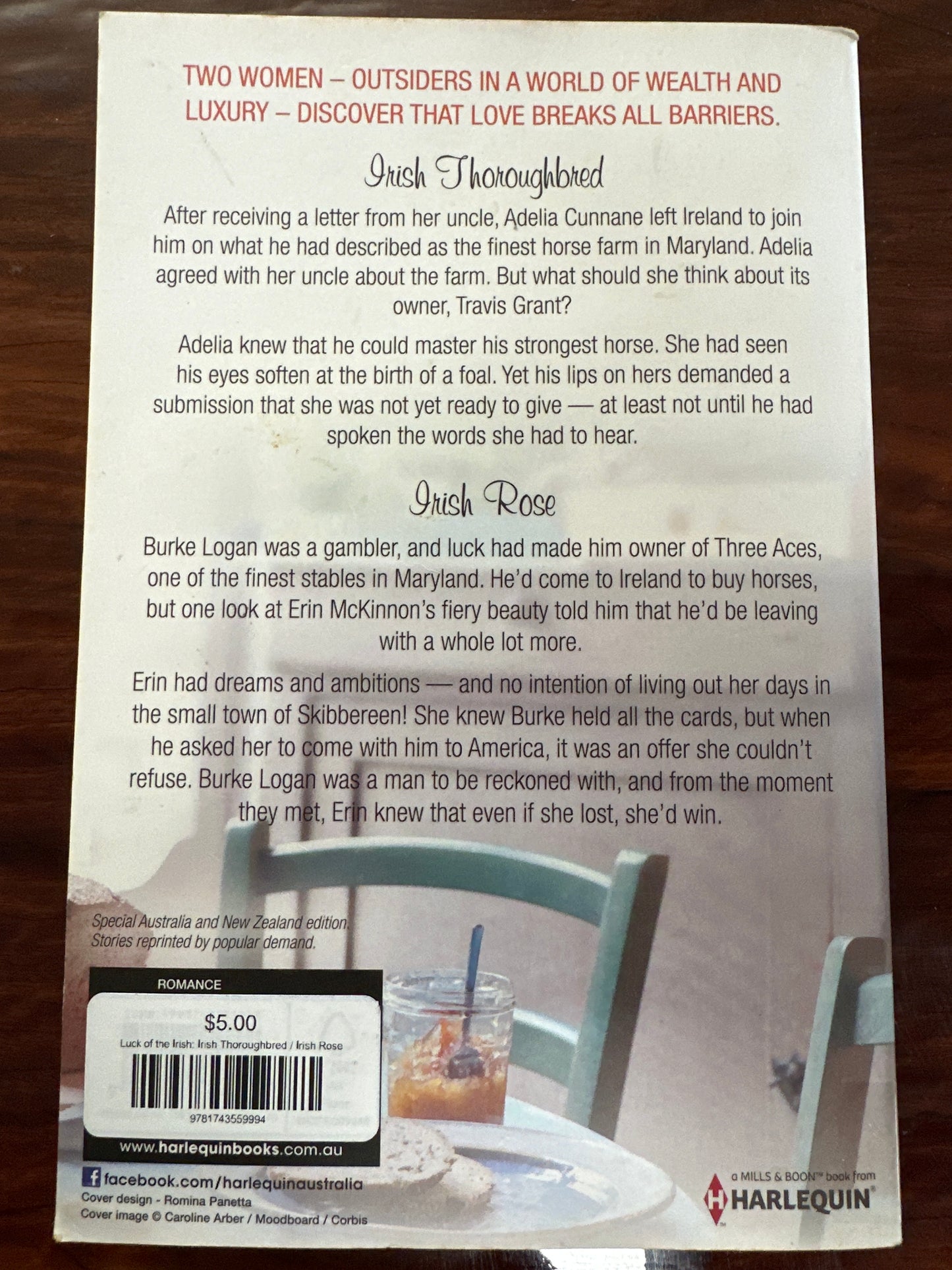 Luck of the Irish: Irish Thoroughbred / Irish Rose