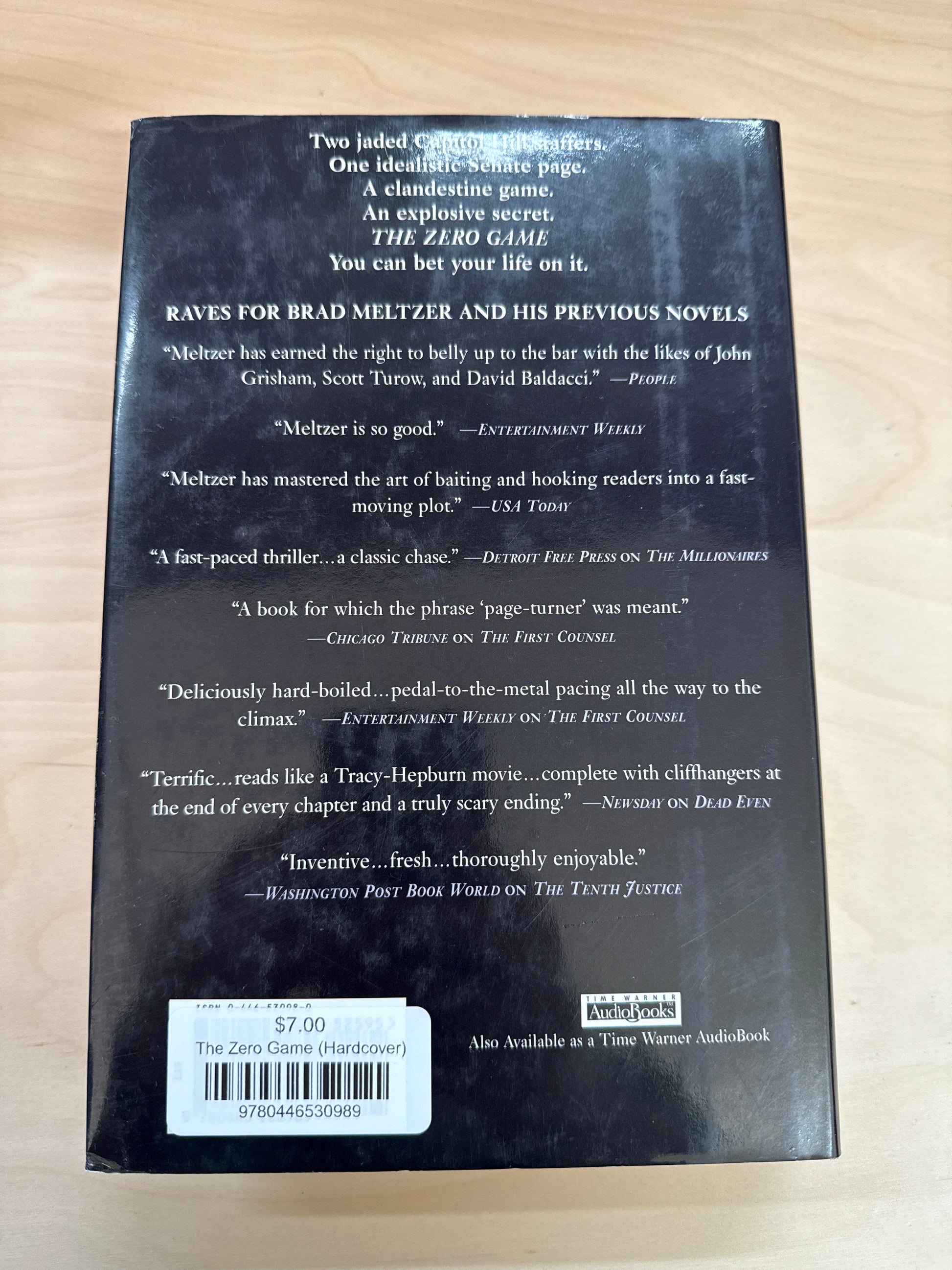 The Zero Game (Hardcover)