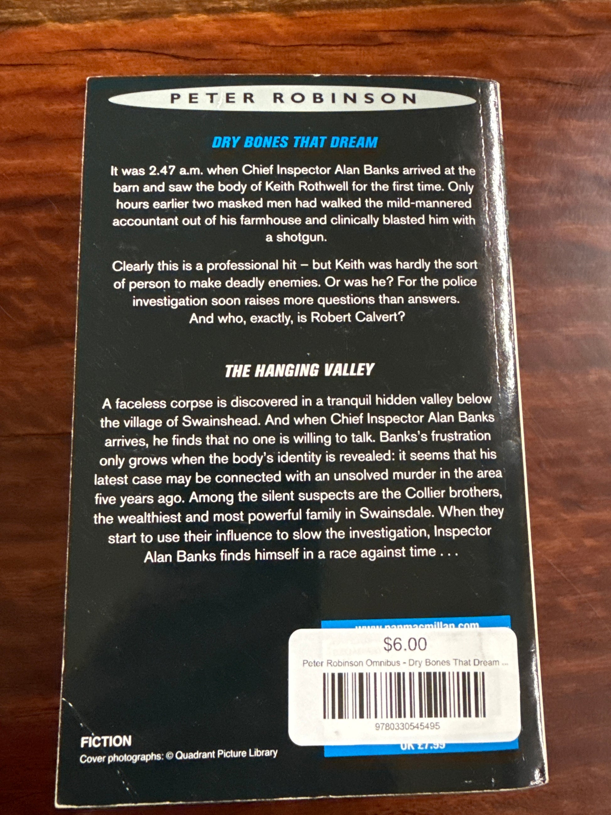 Peter Robinson Omnibus - Dry Bones That Dream & The Hanging Valley