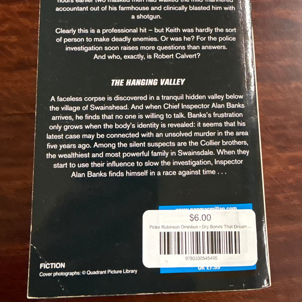 Peter Robinson Omnibus - Dry Bones That Dream & The Hanging Valley