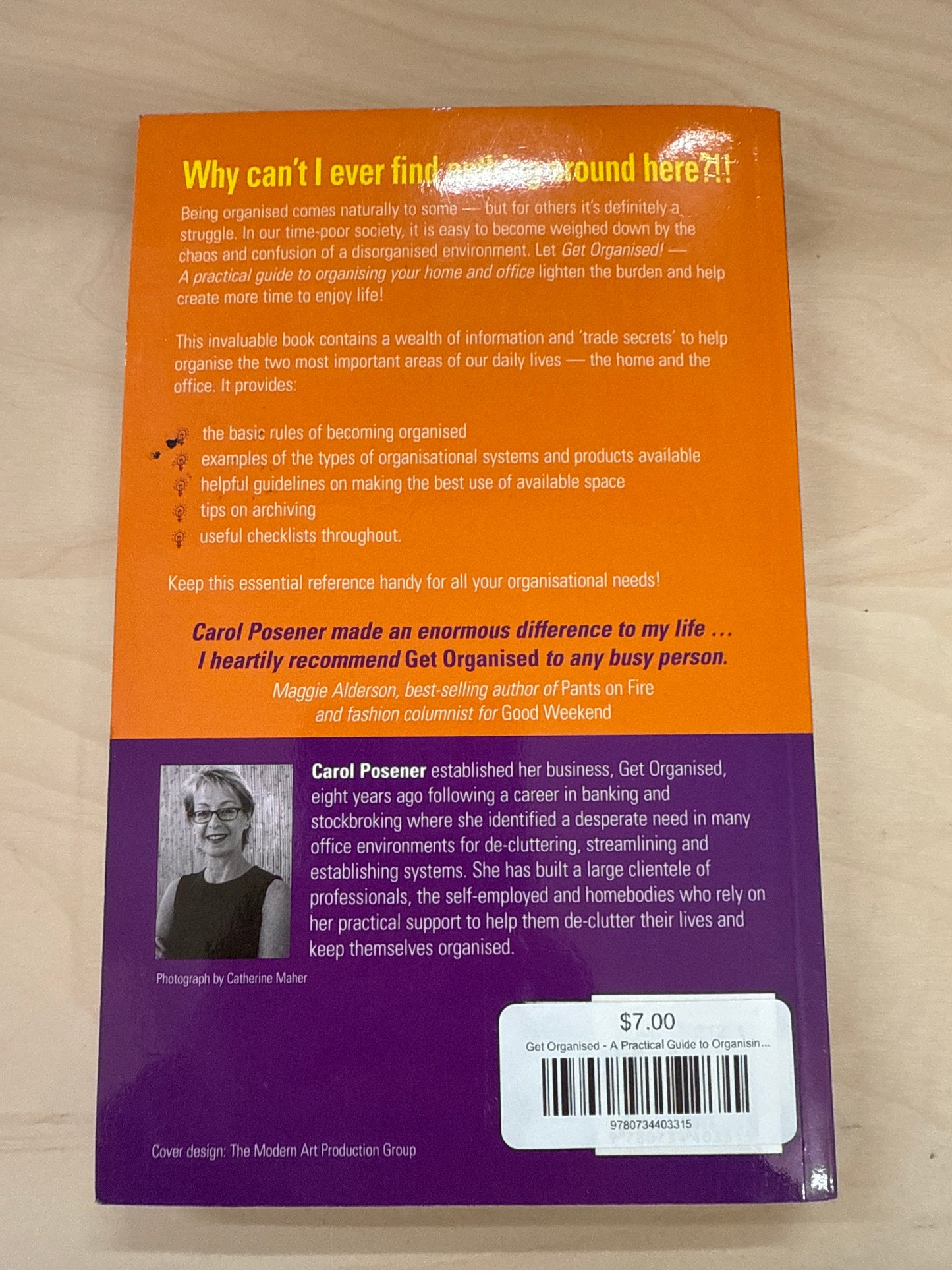 Get Organised - A Practical Guide to Organising Your Home and Office