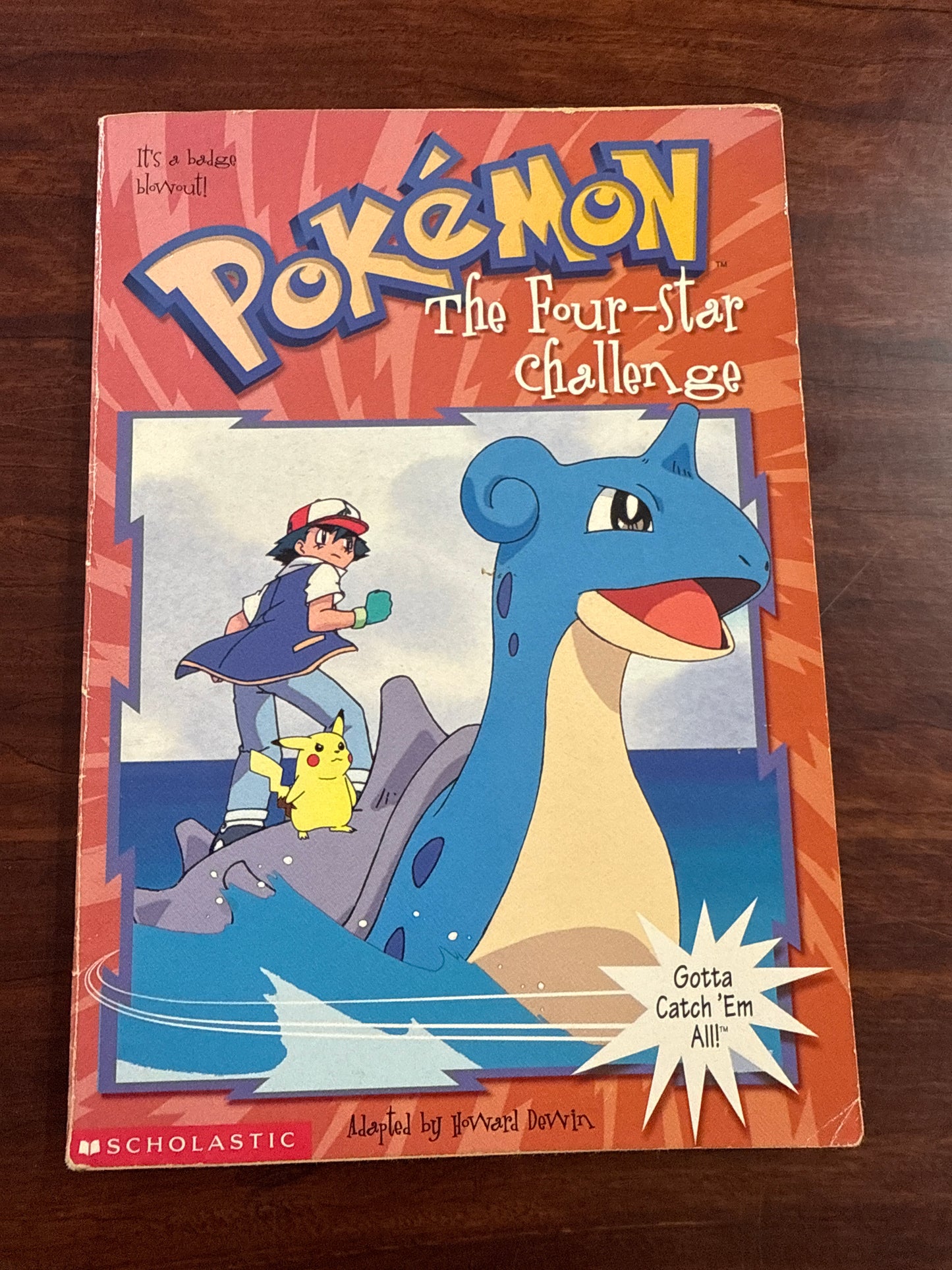 Pokemon the Four-Star Challenge (Pokemon Chapter Book)