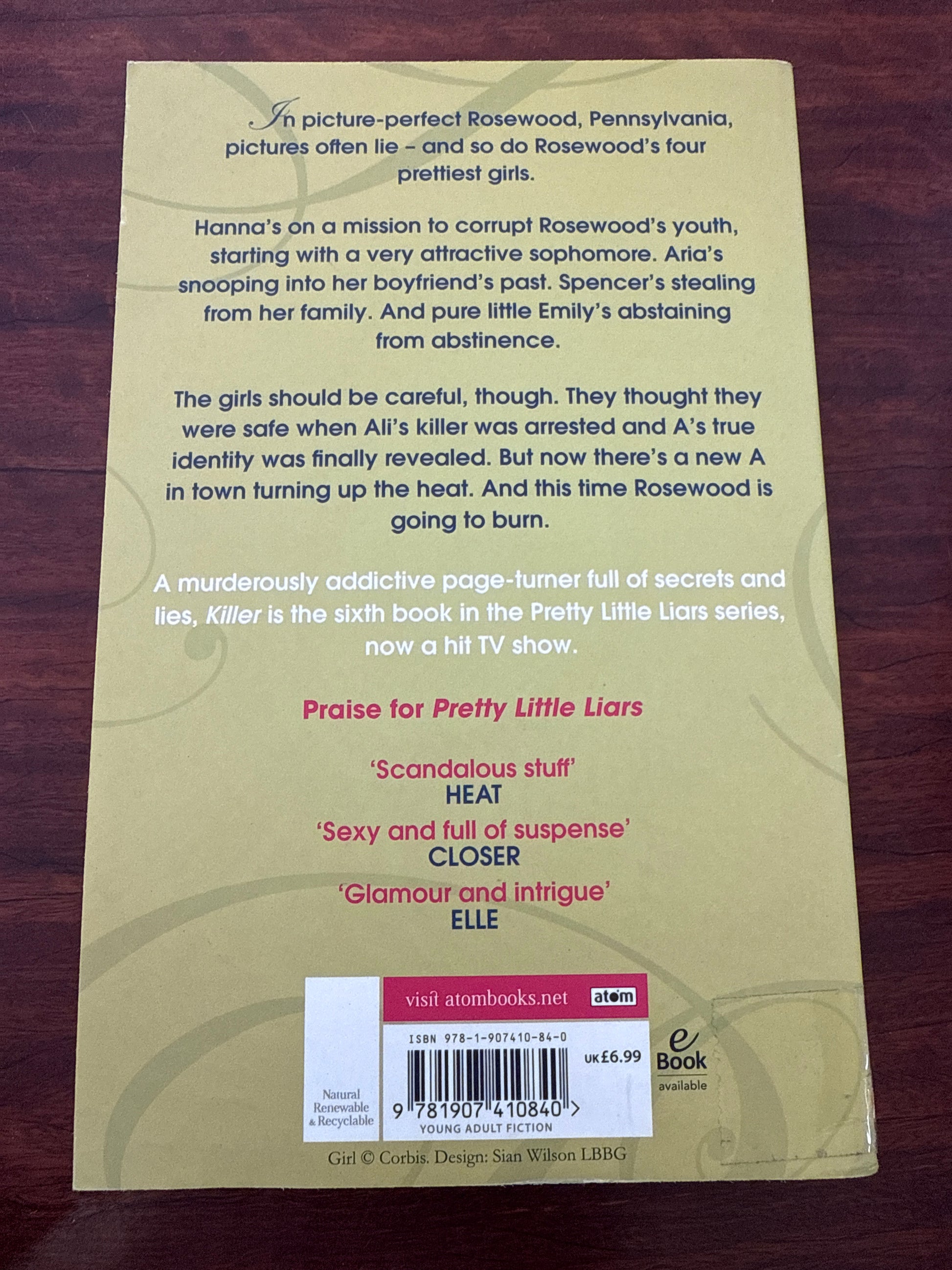 Killer (Pretty Little Liars #6)