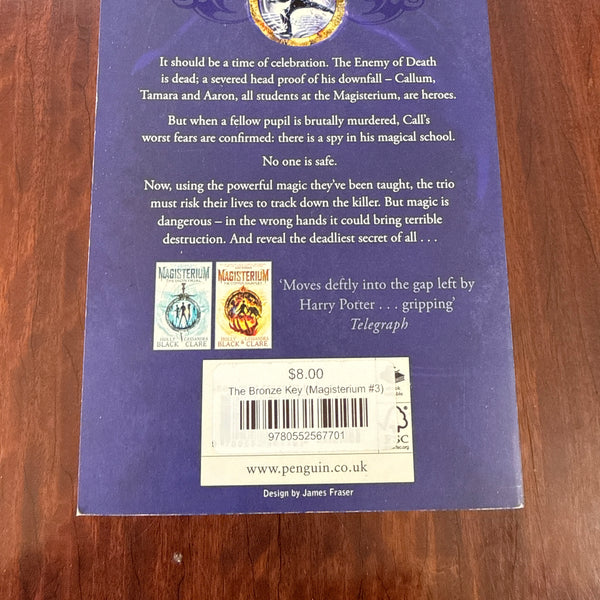 The Bronze Key (Magisterium #3)