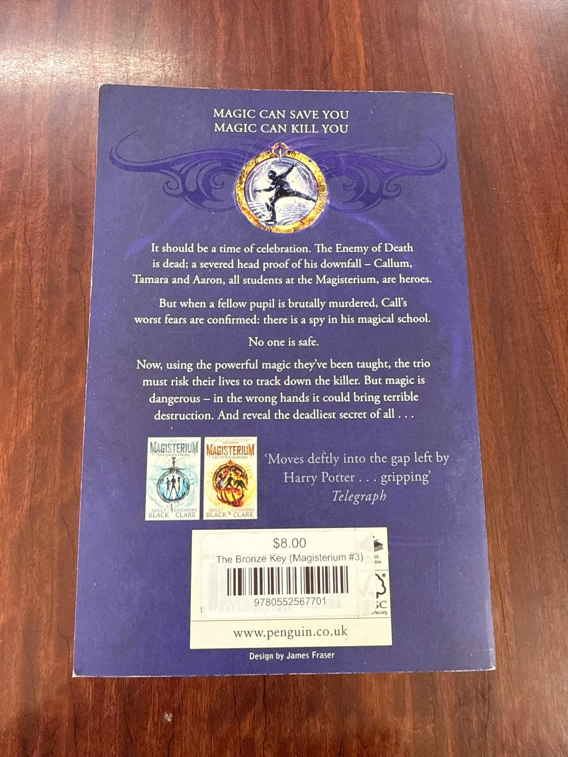 The Bronze Key (Magisterium #3)