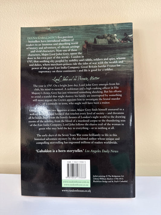Lord John And The Private Matter