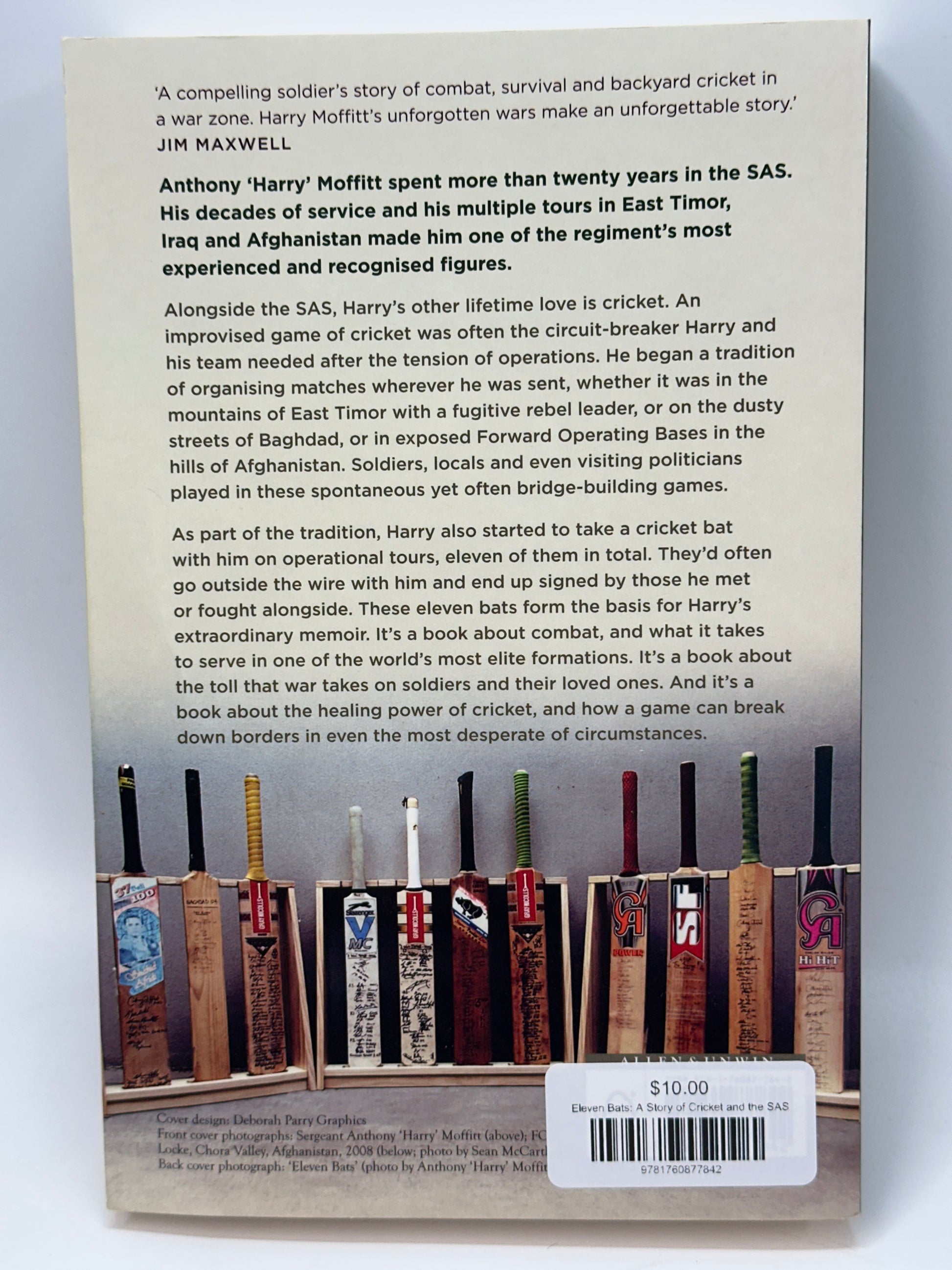 Eleven Bats: A Story of Cricket and the SAS