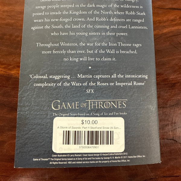 A Storm of Swords: Part 1 Steel and Snow (A Song of Ice and Fire #3)