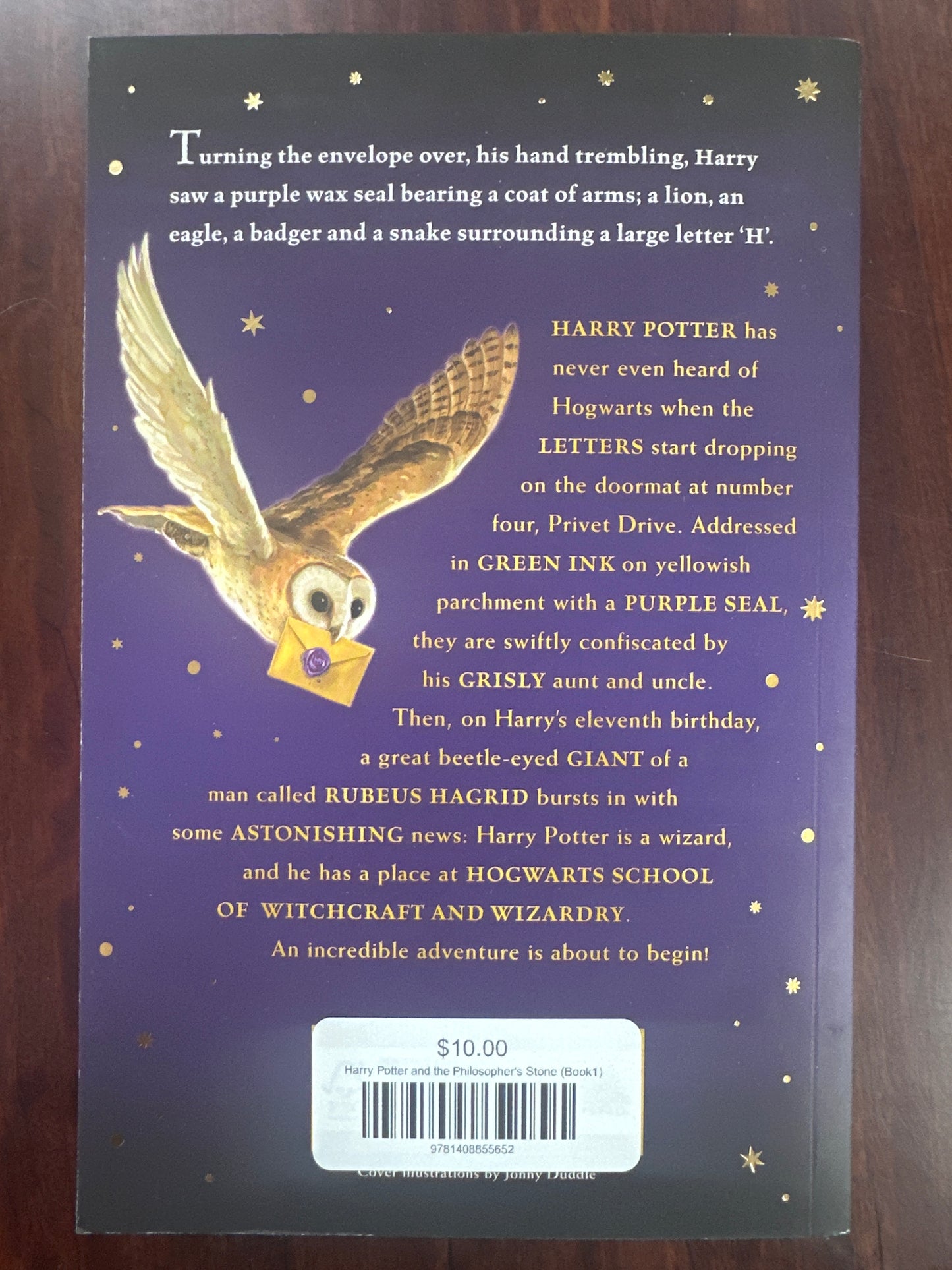 Harry Potter and the Philosopher's Stone (Book1)