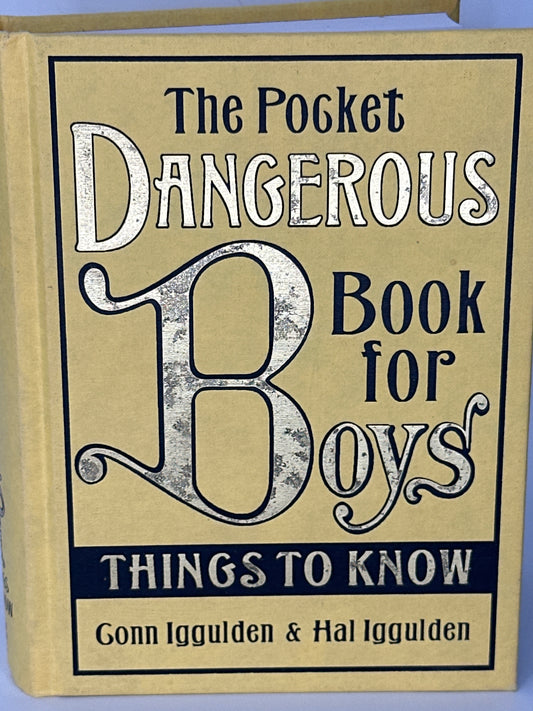 Pocket Dangerous Book For Boys front cover used books