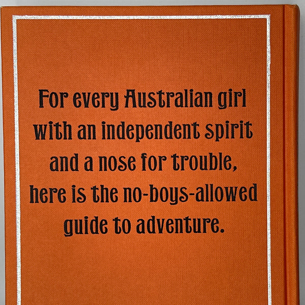 Daring Book for Girls Aust Edition back cover used books