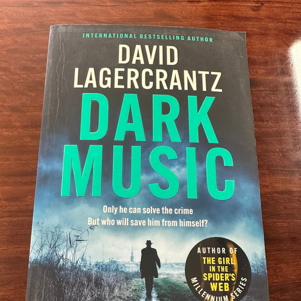 David Lagercrantz Dark Music actual front cover image