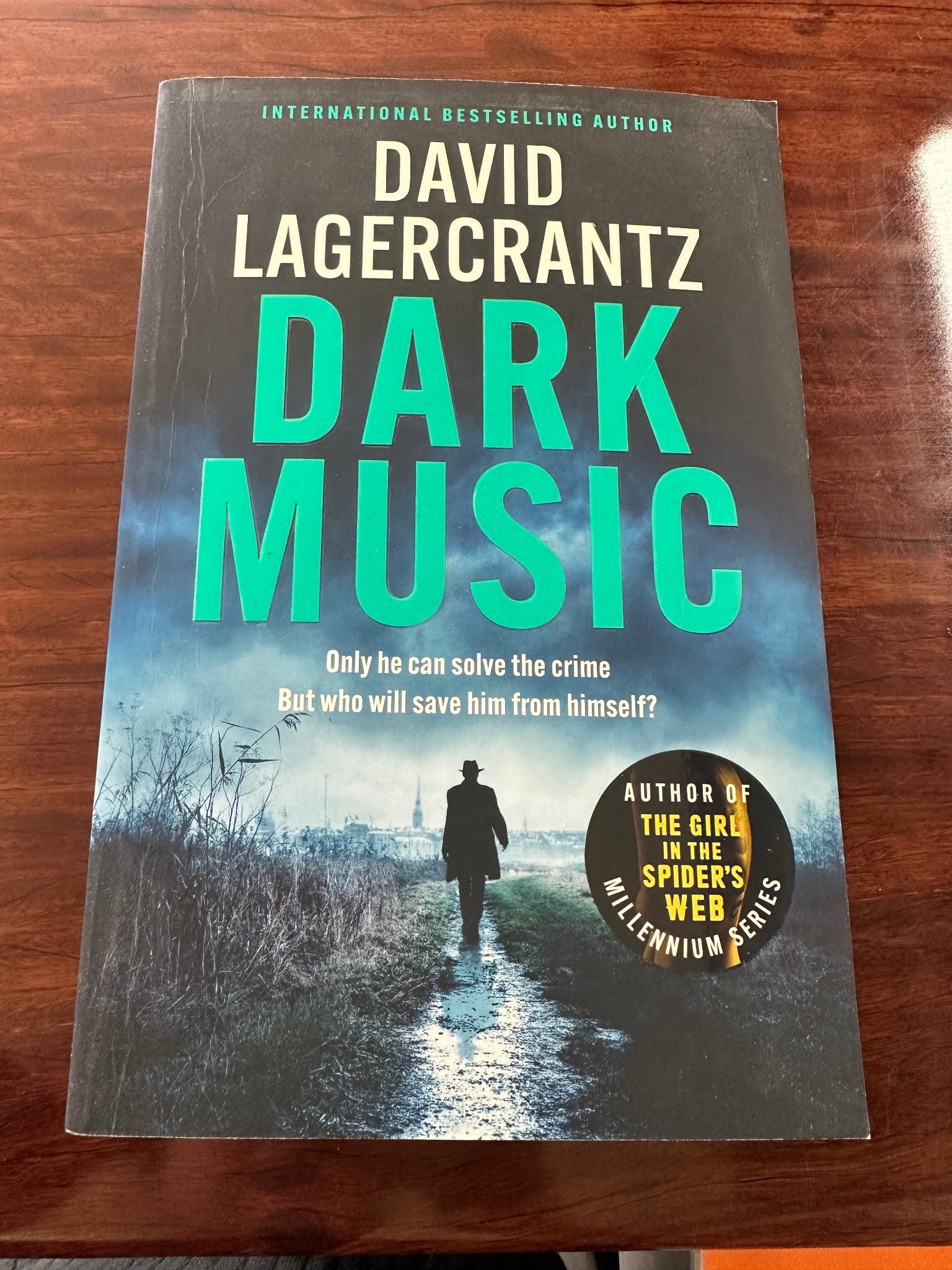 David Lagercrantz Dark Music actual front cover image