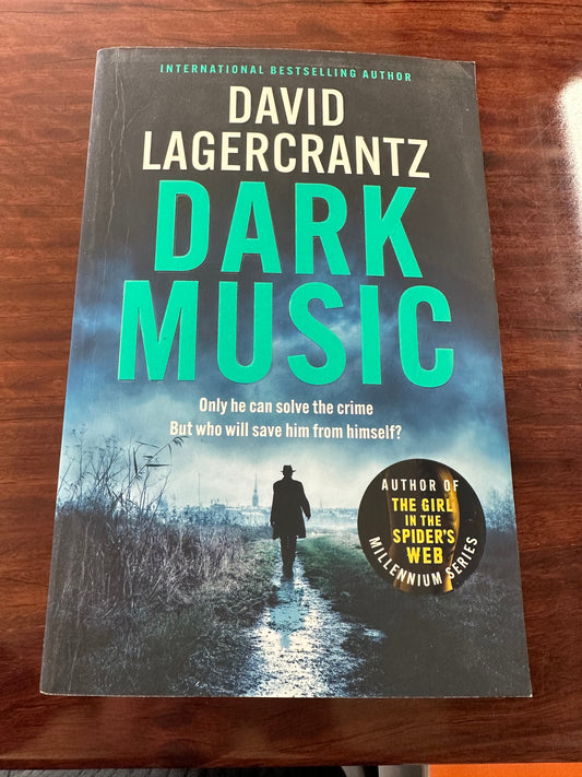 David Lagercrantz Dark Music actual front cover image
