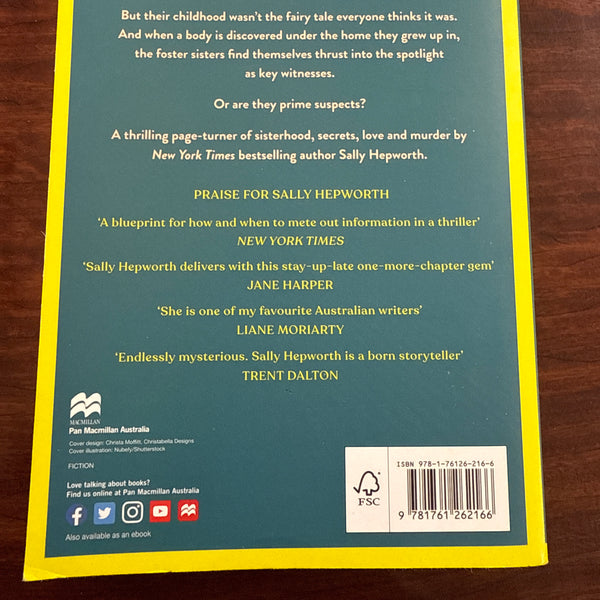 Sally Hepworth Darling Girls back cover