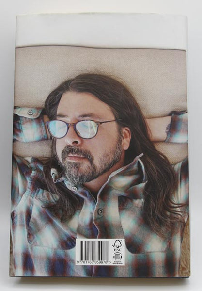 Dave Grohl The Storyteller: Tales of Life and Music actual back cover used books