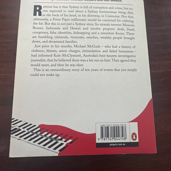 Kate McClymont Dead Man Walking back cover image